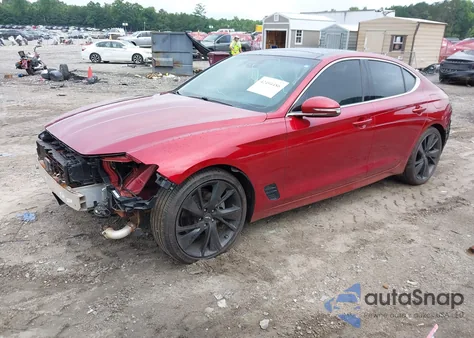 2023 Genesis G70 2.0T Rwd z USA, uszkodzony, nr VIN KMTG34TA8PU104595